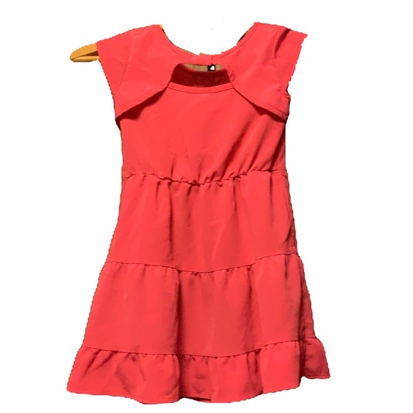 Wonder Nation girls size S 6-6x knee length sun dress. - Picture 2 of 5